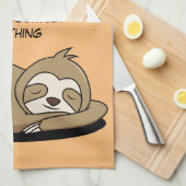 Belebtes Schlafen Geschirrtuch (Viertel Falte)