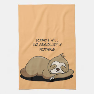 Belebtes Schlafen Geschirrtuch