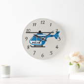 Belebung des Hubschraubers Große Wanduhr (Zuhause)