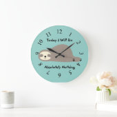 Belebung Große Wanduhr (Zuhause)