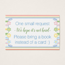 Beleg für das Buch "Picnic" Beilage Karte/Personal