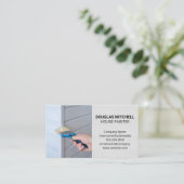 Beleganstrich Visitenkarte (Stehend Vorderseite)