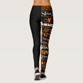Belehrungswörter...RSD/CRPS Leggings (Rückseite)