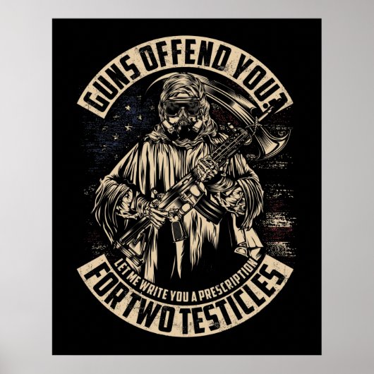 Beleidigen meine Waffen dich? Poster (Vorne)