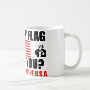 Beleidigt meine Flagge Sie? Kaffeetasse