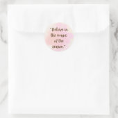 Beleive in the magic of season Stickers (Tasche)