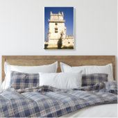 Belém befestigter Turm, Fluss Tagus, Lissabon Leinwanddruck (Insitu (Schlafzimmer))