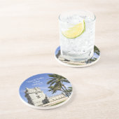 Belém Tower Foto, Lissabon, Portugal Getränkeuntersetzer (Seite)