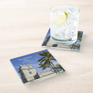 Belém Tower Foto, Lissabon, Portugal Glasuntersetzer