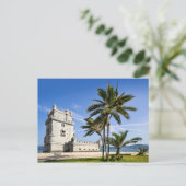 Belém Tower Foto, Lissabon, Portugal Postkarte (Stehend Vorderseite)