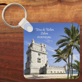 Belém Tower Foto, Lissabon, Portugal Schlüsselanhänger