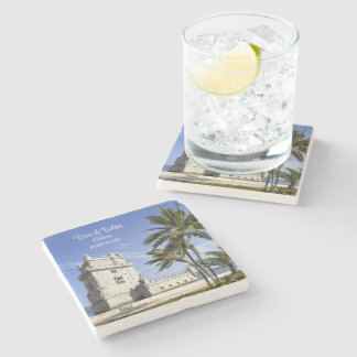 Belém Tower Foto, Lissabon, Portugal Steinuntersetzer