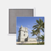 Belém Tower, Lissabon, Portugal Magnet (Vorderseite/Rückseite)