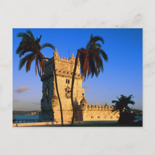 Belem Tower Portugal Postkarte