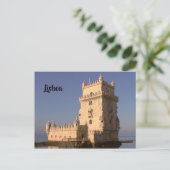 Belem Tower Postkarte (Stehend Vorderseite)