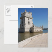 Belem Tower Postkarte (Vorne/Hinten)