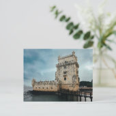 Belém Tower Postkarte (Stehend Vorderseite)