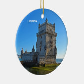 Belem Tower Scene Circle Weihnachtsschmuck (Rechts)