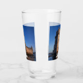 Belem Turm bei Sonnenuntergang in Lissabon, Portug Glas (Links)