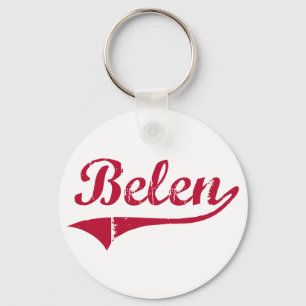 Belen-New Mexiko-klassischer Entwurf Schlüsselanhänger