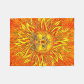 Belenus - der Sonnengott Fleecedecke (Vorderseite (Horizontal))