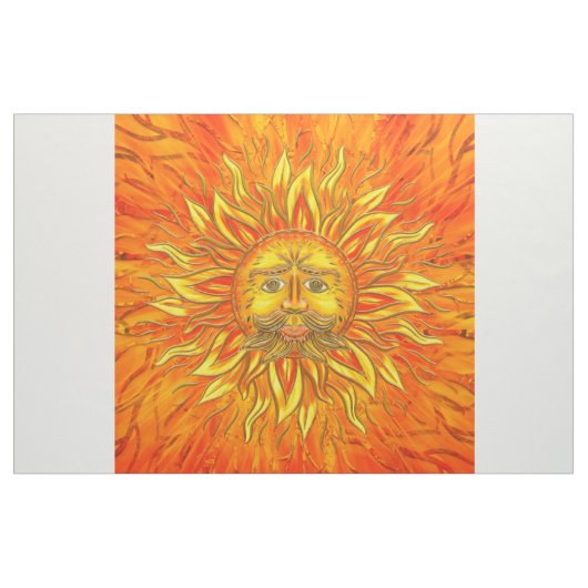 Belenus - der Sonnengott Stoff (Yard (91,4 cm))