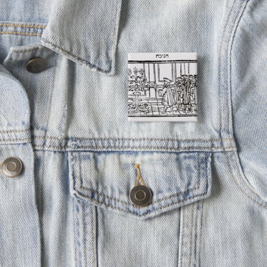 Beleuchten des Menorah Button (Beispiel)