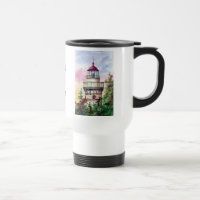 Beleuchten Sie die Weisen-Leuchtturm-Reise-Tasse