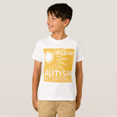 Beleuchten Sie es herauf Gold für Autismus-Annahme T-Shirt (Vorne ganz)