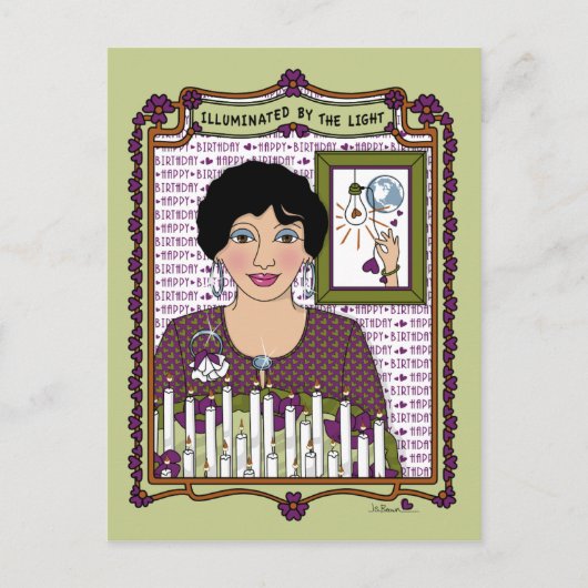 beleuchtet durch die Light_A_ Postkarte (Vorderseite)