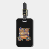 Beleuchtet Initial-C-Gepäckmarke Gepäckanhänger (Vorderseite vertikal)