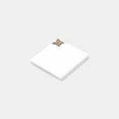 Beleuchtet Initial-C-PostIt Post-it Klebezettel (angewinkelt)