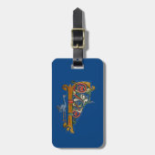 Beleuchtet Initial-F-Gepäckmarke Gepäckanhänger (Vorderseite vertikal)