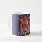 beleuchtete erste D-Tasse Kaffeetasse (Vorderseite Links)