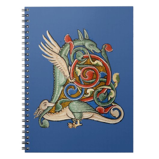 beleuchtete Initial L Notizblock (Vorderseite)