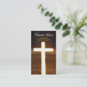 Beleuchtete Querkarten des Visitenkarte (Stehend Vorderseite)