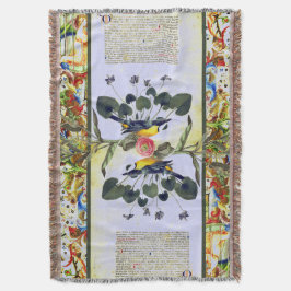 Beleuchtete Reflektionen blassblau Decke