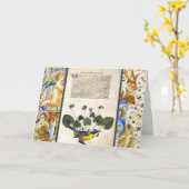 Beleuchtete Reflektionen Gruß Karte (Gelbe Blume)