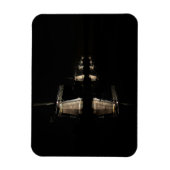 Beleuchtete Windmühlen bei rechteckigem Nachtmagne Magnet (Vertikal)