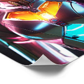 Beleuchteter Auszug Poster (Ecke)