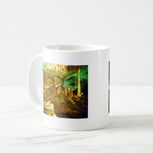 Beleuchteter Innenraum des Kaffeetasse (Vorderseite Links)