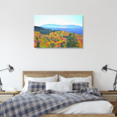 Beleuchtung der Berge und Schatten - Leinwand (Insitu (Schlafzimmer))