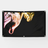 BELEUCHTUNG EINES MASCHINENBanners MIT BAUMMETEN Banner (Horizontal)