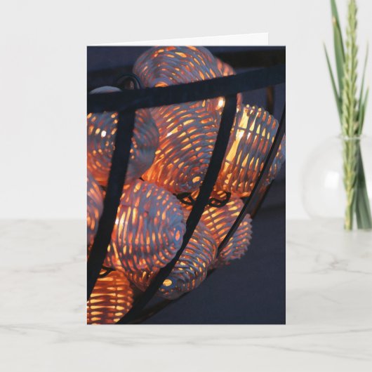 Beleuchtung Feiertagskarte (Vorderseite)