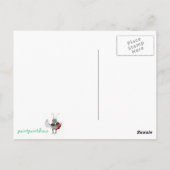 Beleuchtung im Bett gut Postkarte (Rückseite)