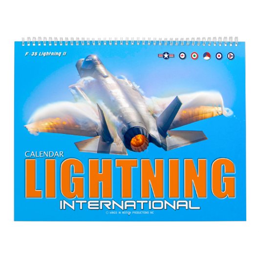 BELEUCHTUNG INTERNATIONAL - F-35-Blitz II Kalender (Titelbild)