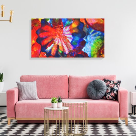 Beleuchtung Leinwanddruck (Insitu (Wohnzimmer))