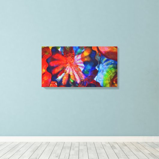 Beleuchtung Leinwanddruck (Insitu (Holzboden))