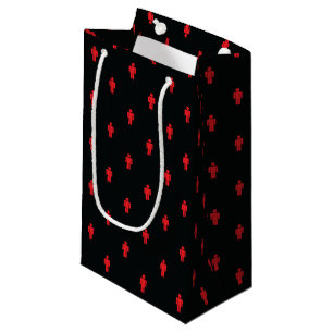 Beleuchtung Mann Kleine Geschenktasche Geschenktüte