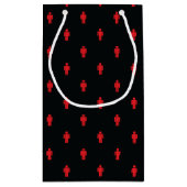 Beleuchtung Mann Kleine Geschenktasche Kleine Geschenktüte (Rückseite)